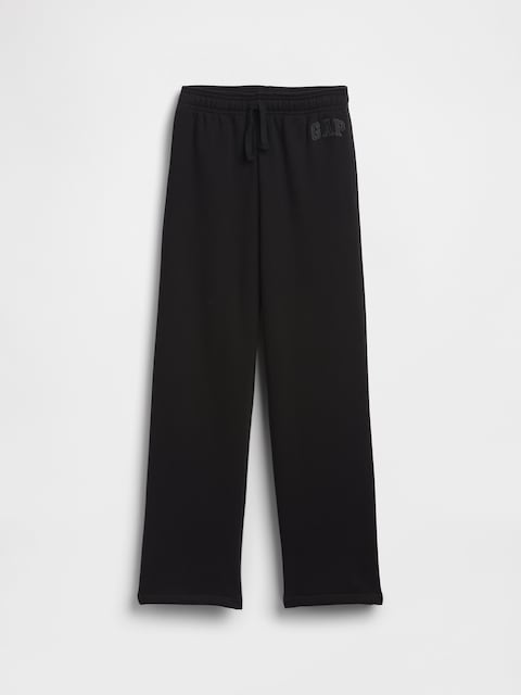 Kids Relaxed Gap Logo Straight-Leg Sweatpants