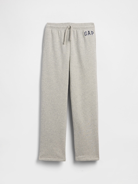 Kids Relaxed Gap Logo Straight-Leg Sweatpants