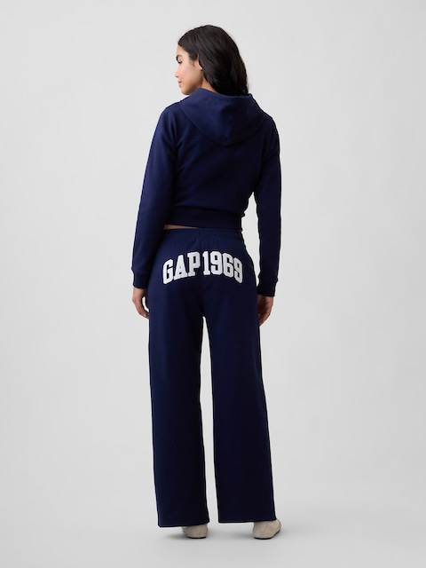 Gap Graphic Straight-Leg Sweatpants