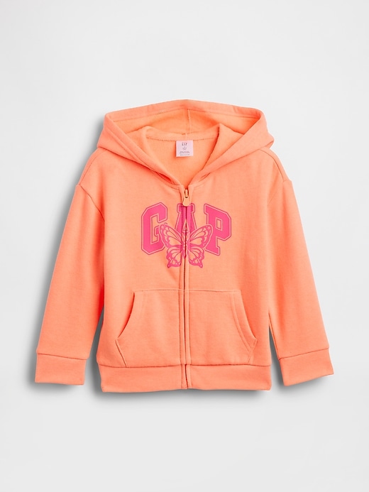 Image number 1 showing, babyGap Logo Zip Hoodie