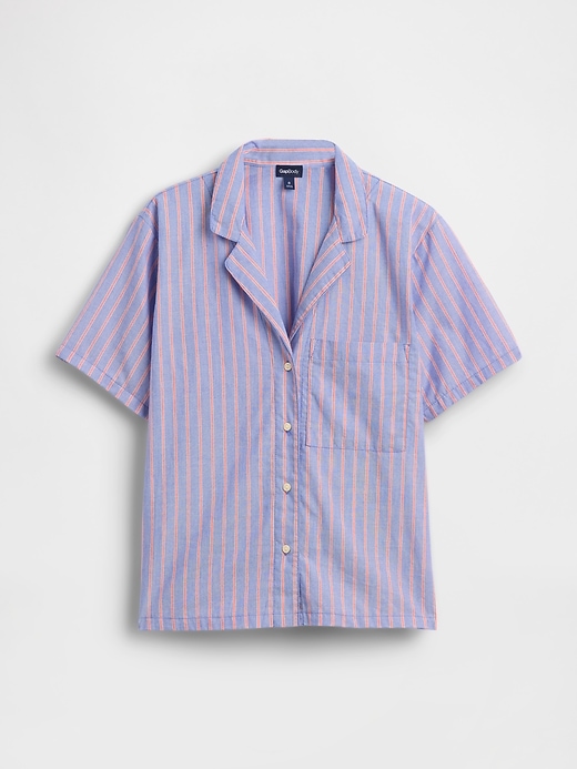 Image number 4 showing, Poplin PJ Shirt