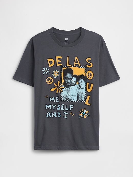 Image number 5 showing, De La Soul Everyday Soft Relaxed Graphic T-Shirt
