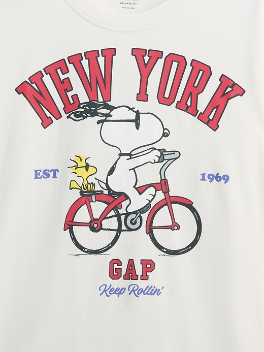 Image number 5 showing, Peanuts Everyday Soft Relaxed Graphic T-Shirt