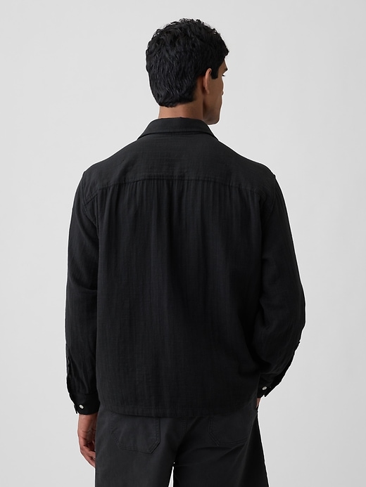 Gauze Shirt in Boxy Fit | Gap Factory