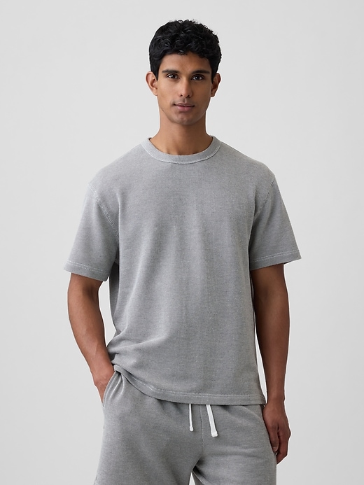 Image number 1 showing, Adult Relaxed French Terry T-Shirt