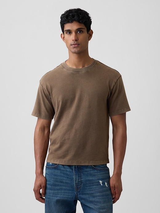 Image number 1 showing, Heavyweight Boxy T-Shirt