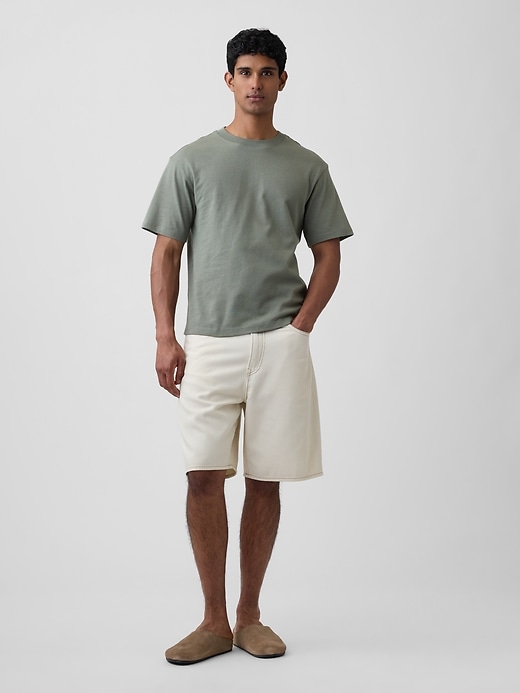 Image number 3 showing, Boxy Heavyweight Jersey T-Shirt