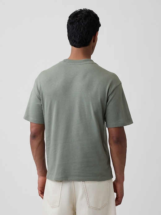 Image number 2 showing, Boxy Heavyweight Jersey T-Shirt