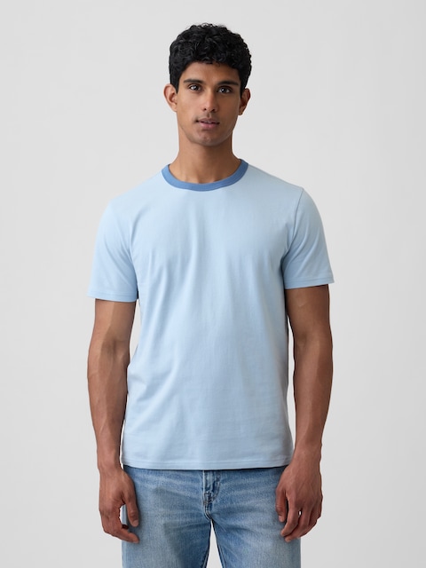 Everyday Soft Ringer Crewneck T-Shirt