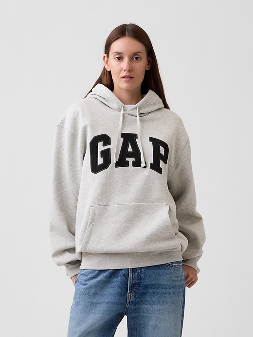 Image number 4 showing, Adult Relaxed Gap Logo Hoodie
