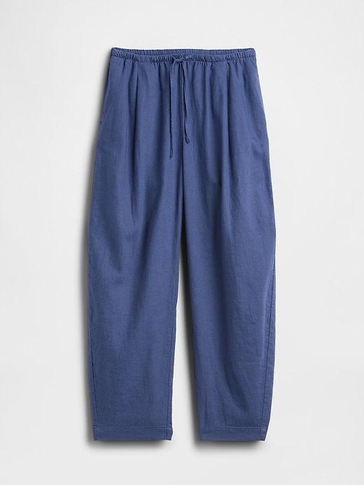 Image number 7 showing, Mid Rise Pull-On Barrel Pants