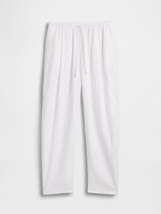 Image number 7 showing, Mid Rise Pull-On Barrel Pants