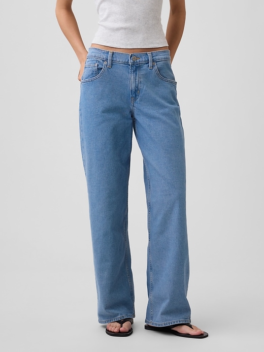 Image number 2 showing, Low Rise '90s Loose Jeans