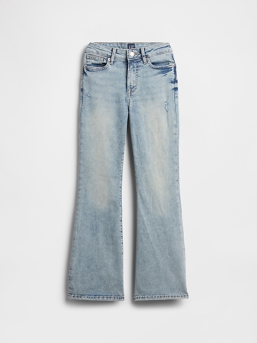 Image number 1 showing, Kids High Rise '70s Flare Jeans