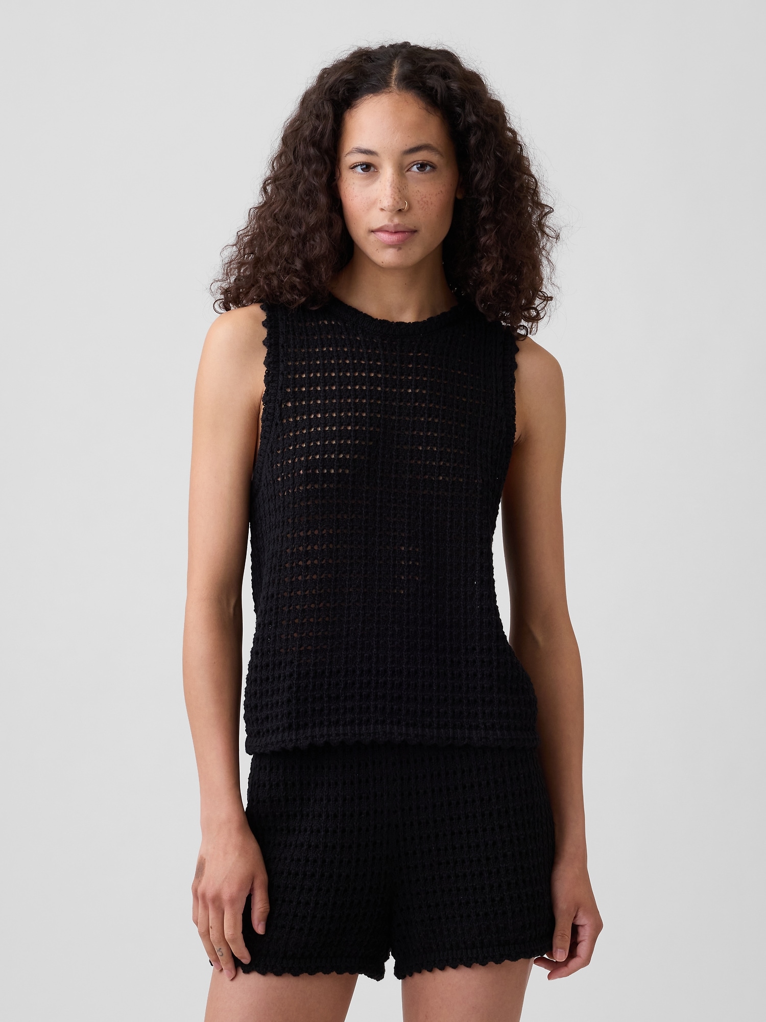 Crochet Shell Tank