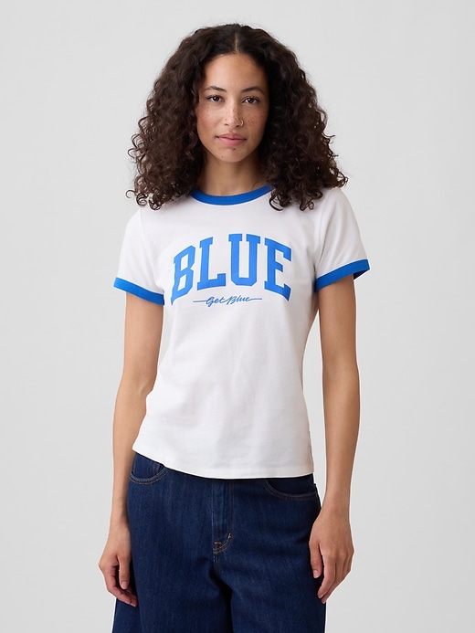 Image number 1 showing, Get Blue Ringer Graphic T-Shirt
