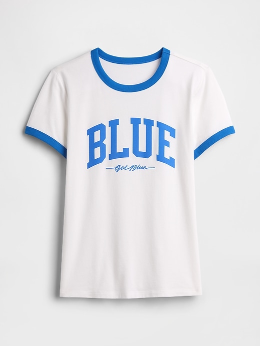 Image number 5 showing, Get Blue Ringer Graphic T-Shirt