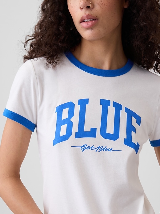 Image number 4 showing, Get Blue Ringer Graphic T-Shirt