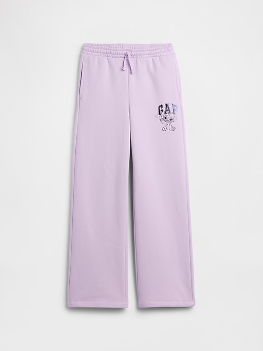 Image number 1 showing, Kids Gap Logo Straight-Leg Sweatpants