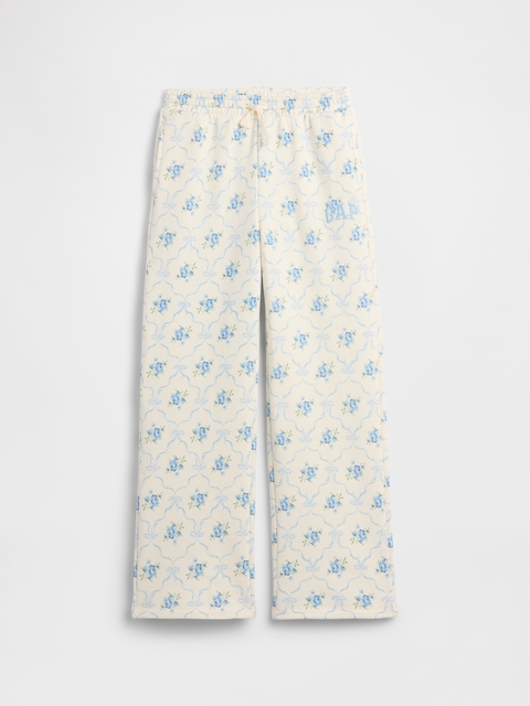 Kids Gap Logo Straight-Leg Sweatpants