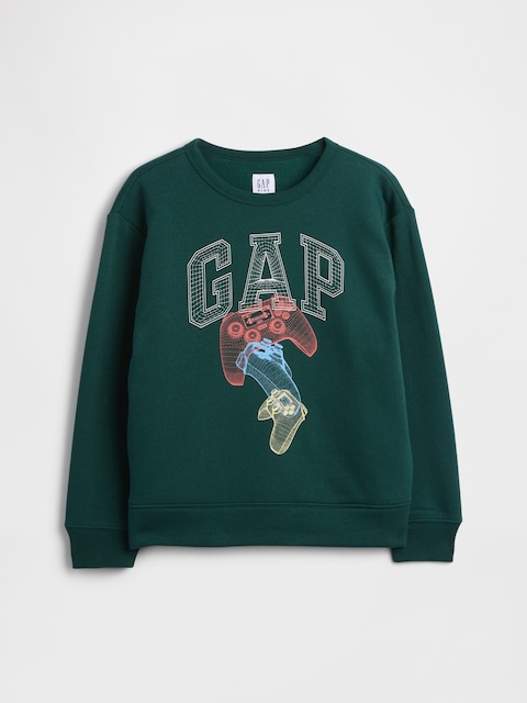 Kids Relaxed Gap Logo Sweatshirt
