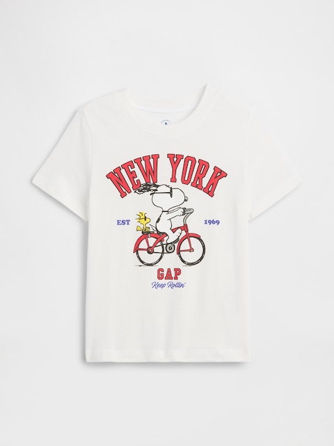 babyGap Peanuts Logo T-Shirt