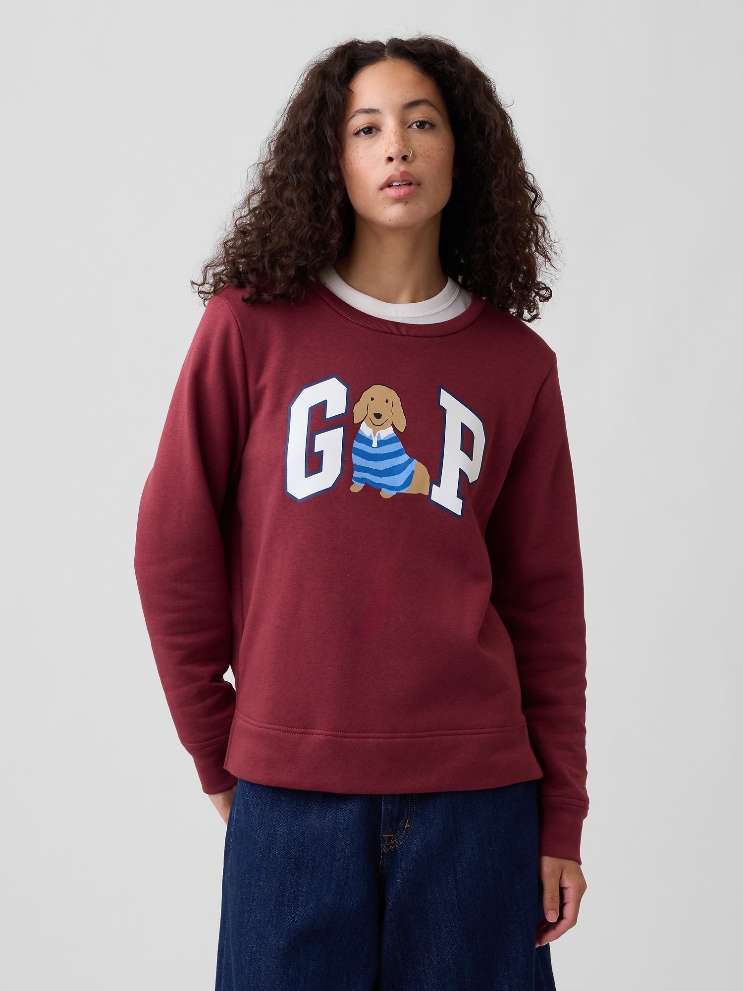 Relaxed Gap Logo Sweatshirt