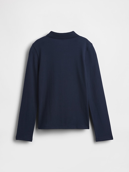 Image number 2 showing, Kids Uniform Stretch Pique Polo Shirt