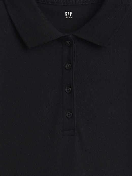 Image number 3 showing, Kids Uniform Stretch Pique Polo Shirt