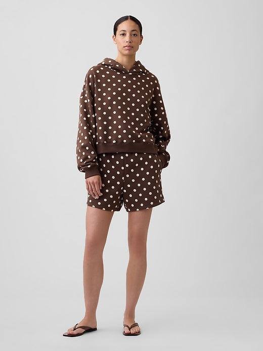 Image number 3 showing, Relaxed Gap Mini-Logo Cropped Hoodie