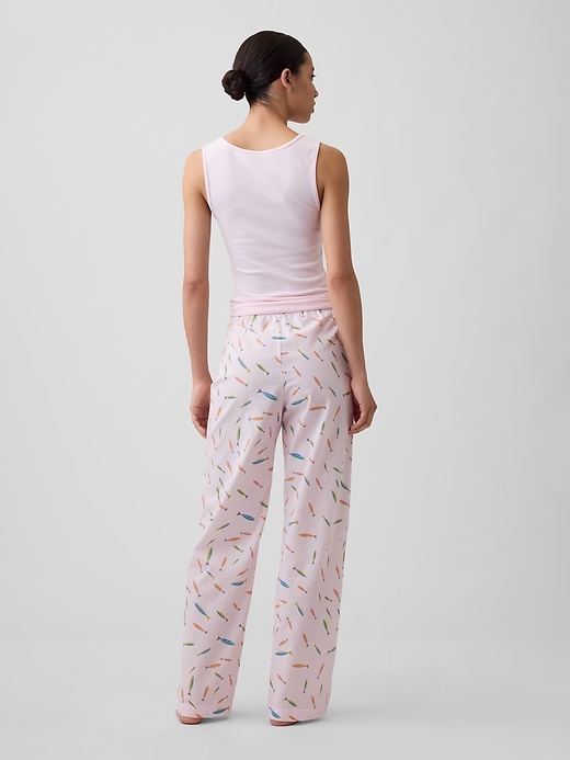 Image number 2 showing, Poplin PJ Pants