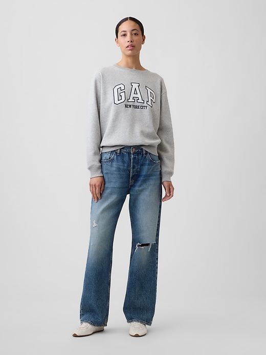 Image number 3 showing, Relaxed Gap City Logo Sweatshirt