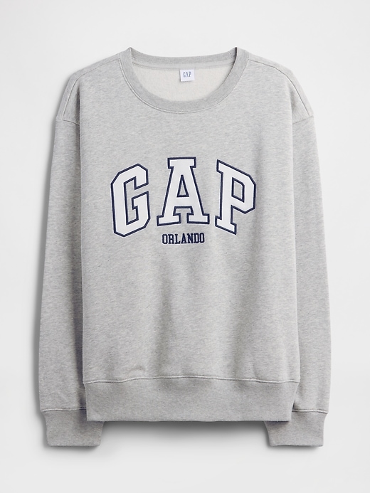 Image number 5 showing, Relaxed Gap City Logo Sweatshirt