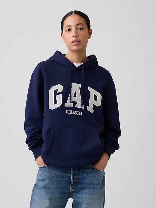 Image number 4 showing, Relaxed Gap City Logo Hoodie