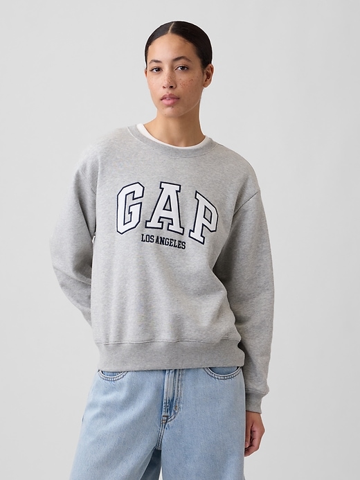 Relaxed Gap City Logo Sweatshirt | Gap Factory