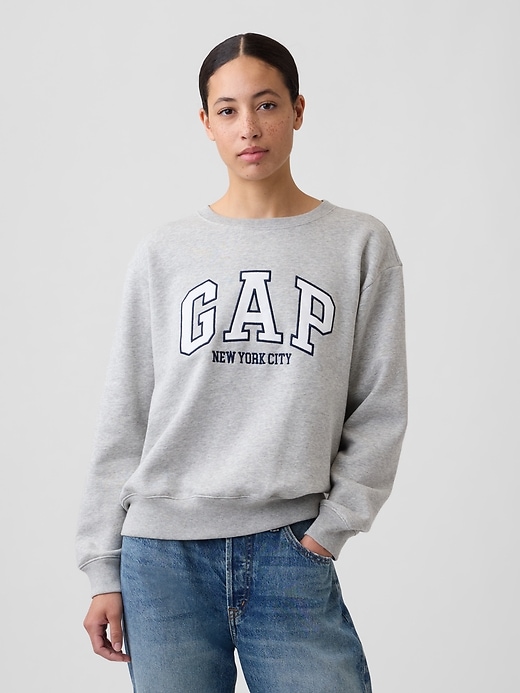 Image number 1 showing, Relaxed Gap City Logo Sweatshirt