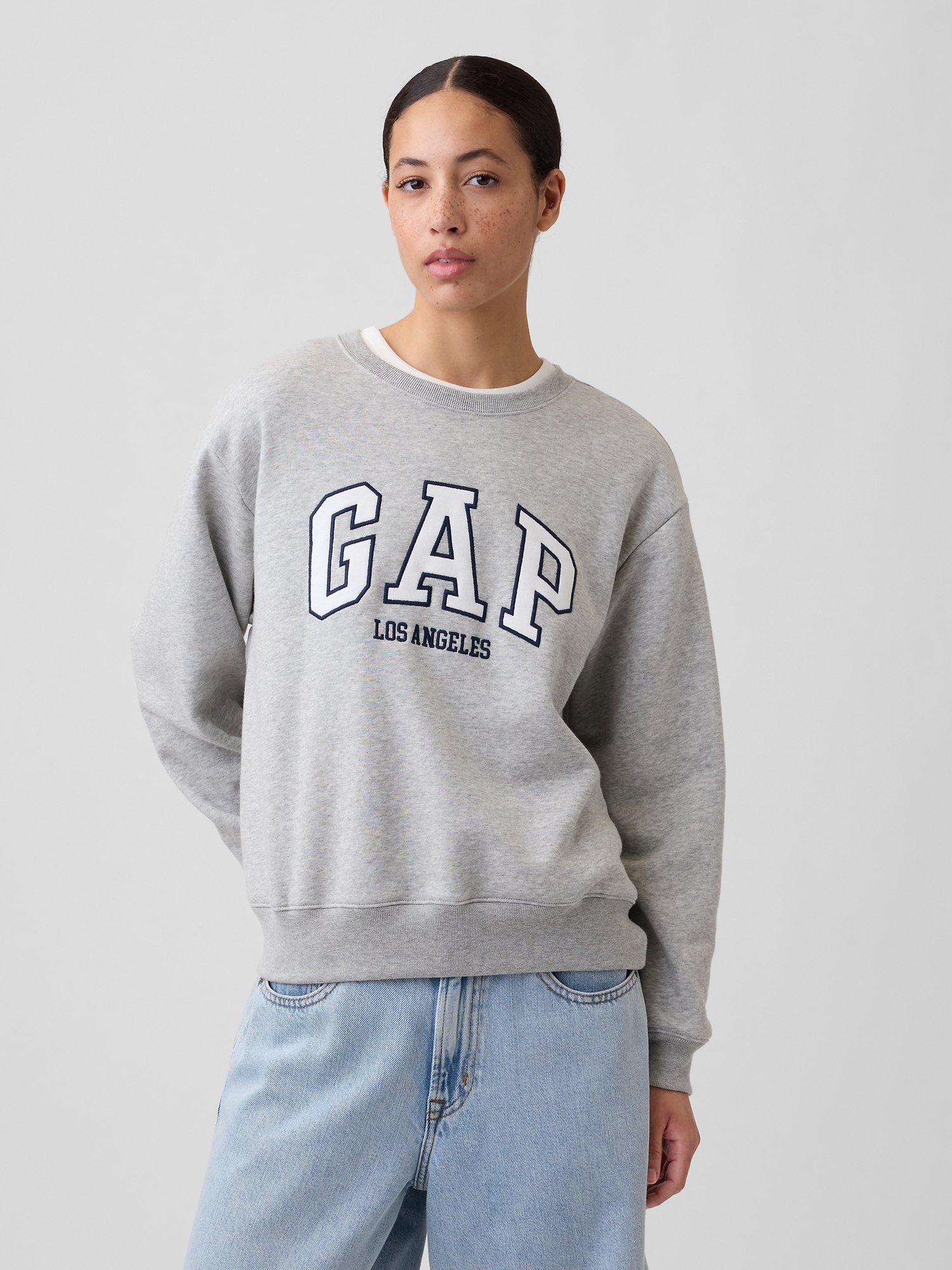Relaxed Gap City Logo Sweatshirt