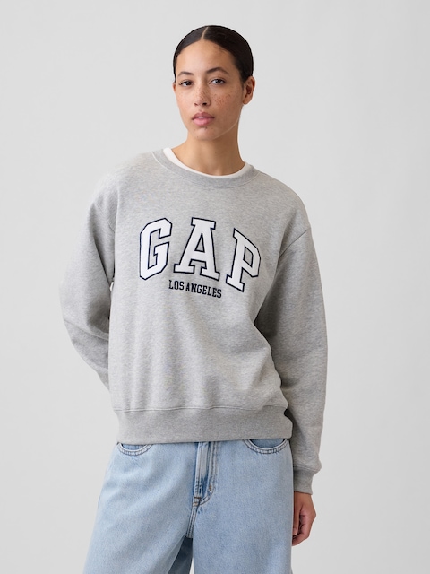 Relaxed Gap City Logo Sweatshirt