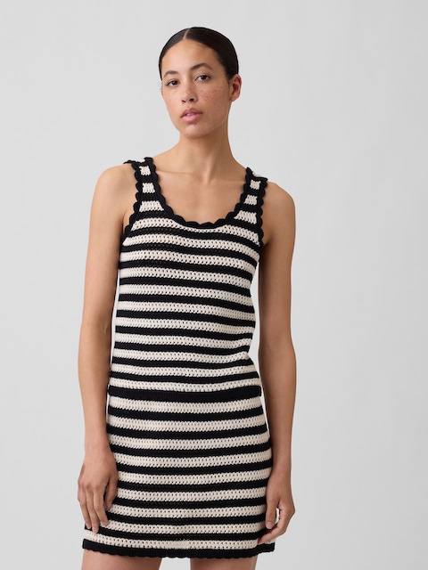 Crochet Scoopneck Tank Top