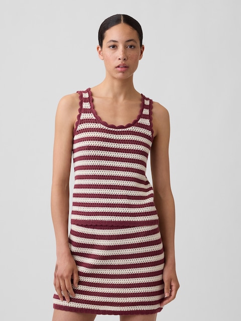 Crochet Scoopneck Tank Top
