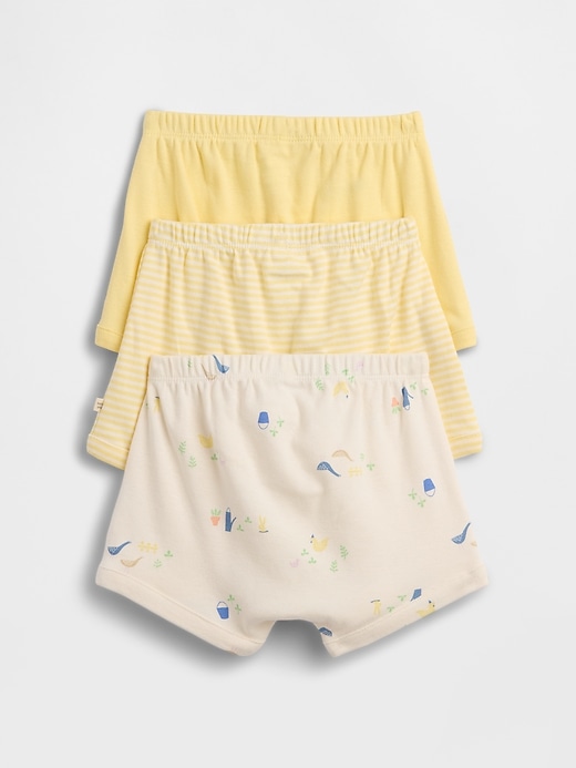 Image number 3 showing, Baby Pull-On Shorts (3-Pack)
