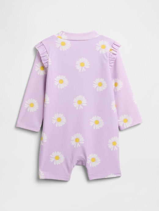 Image number 3 showing, Baby One-Piece Rash Guard