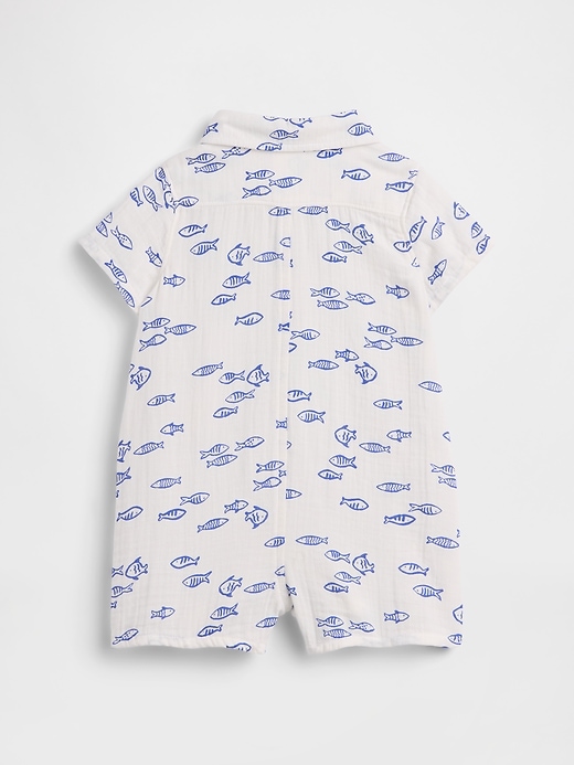 Image number 3 showing, Baby Brannan Bear Print Romper