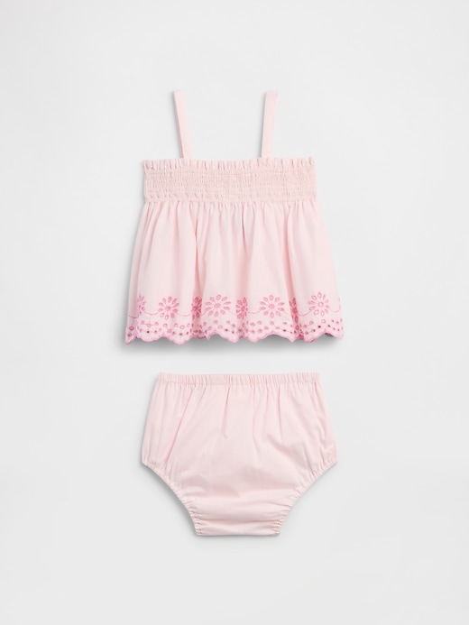 Image number 3 showing, Baby Eyelet Two-Piece Outfit Set