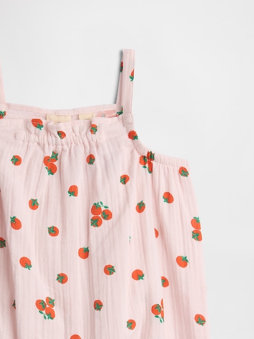 Image number 2 showing, Baby Gauze Romper
