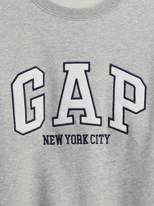 Image number 4 showing, Relaxed Gap City Logo Sweatshirt
