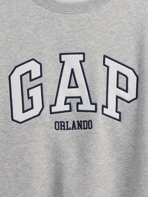 Image number 4 showing, Relaxed Gap City Logo Sweatshirt