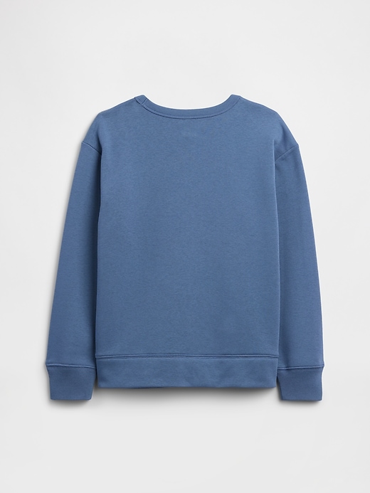 Image number 2 showing, Kids Relaxed Gap Football Sweatshirt