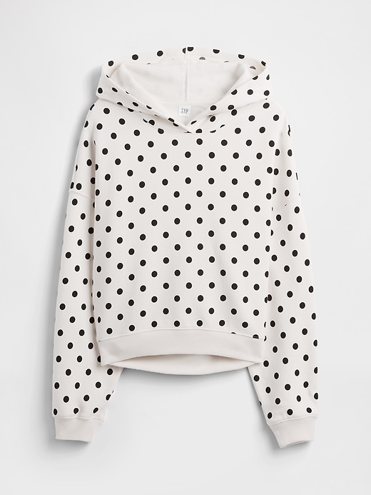 Relaxed Gap Mini-Logo Cropped Hoodie | Gap Factory