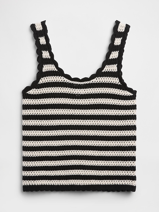 Image number 5 showing, Crochet Scoopneck Tank Top